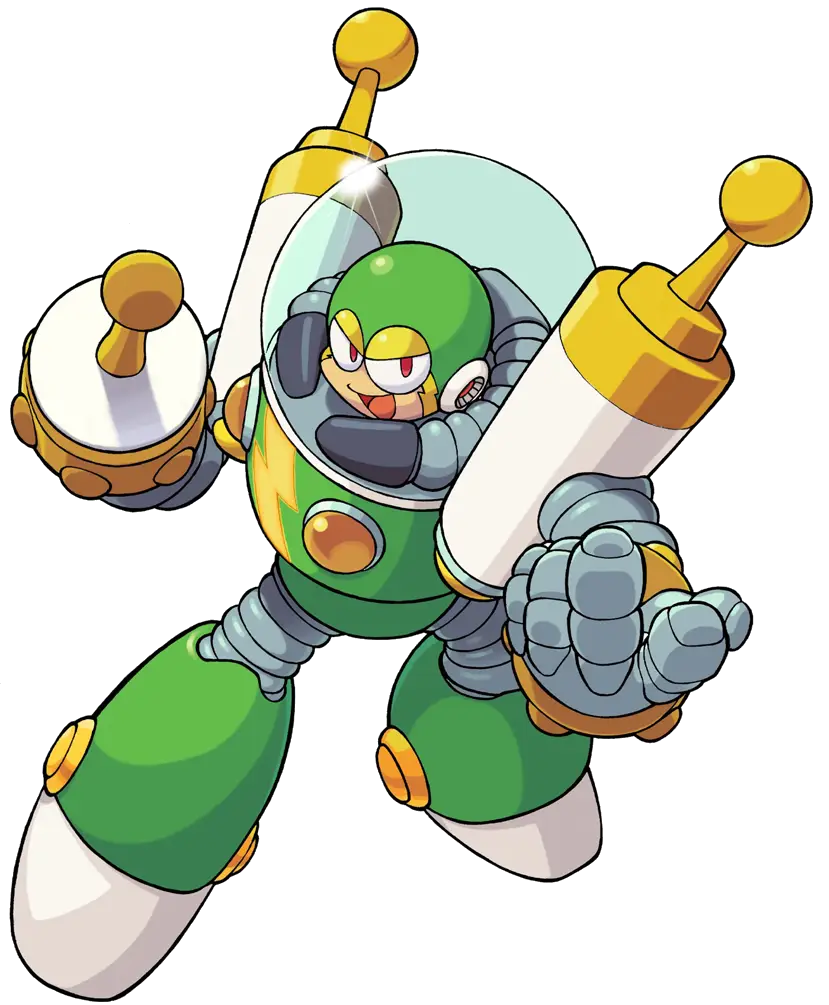 Green Robot Hero