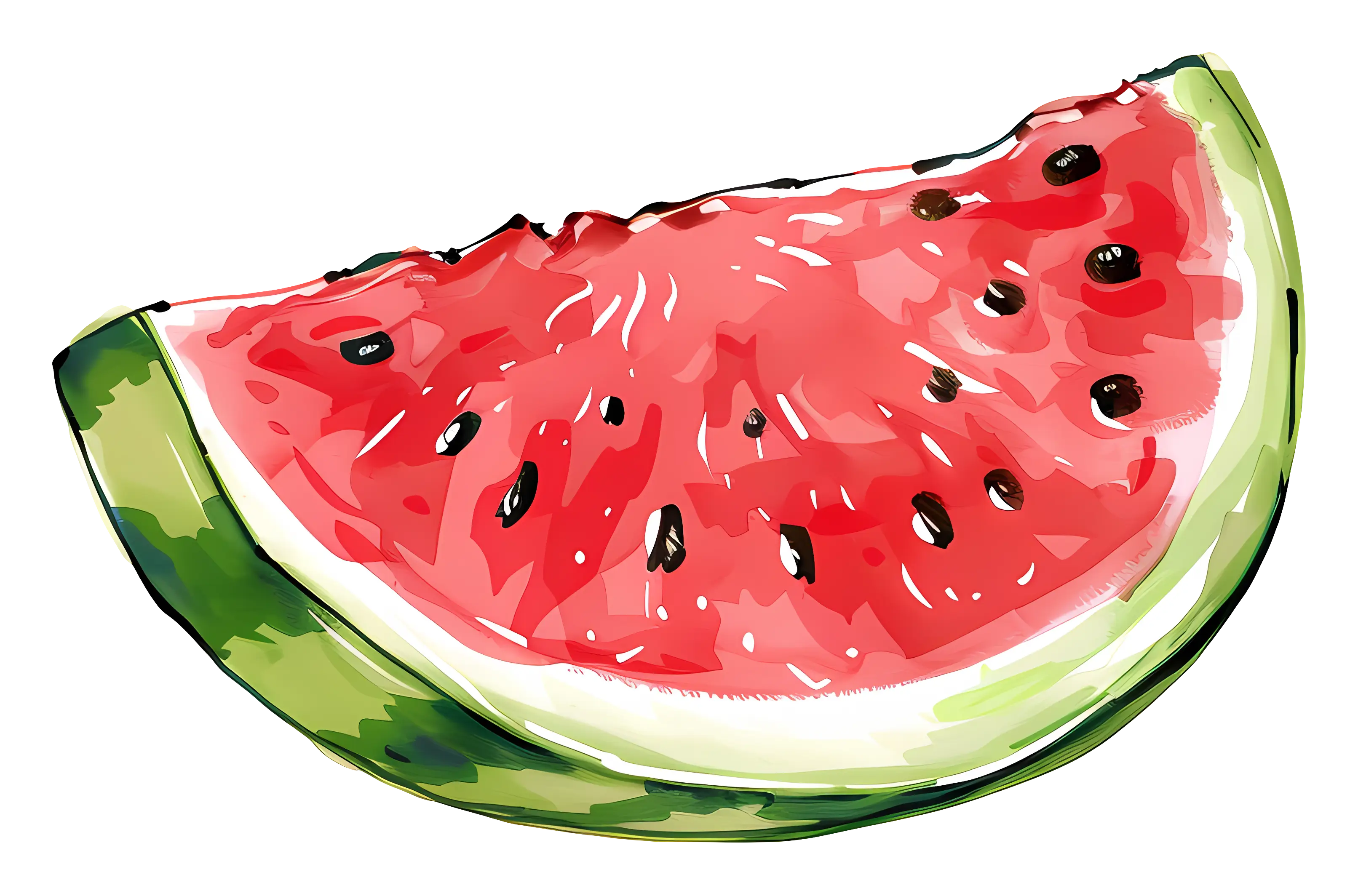Juicy Watermelon Slice
