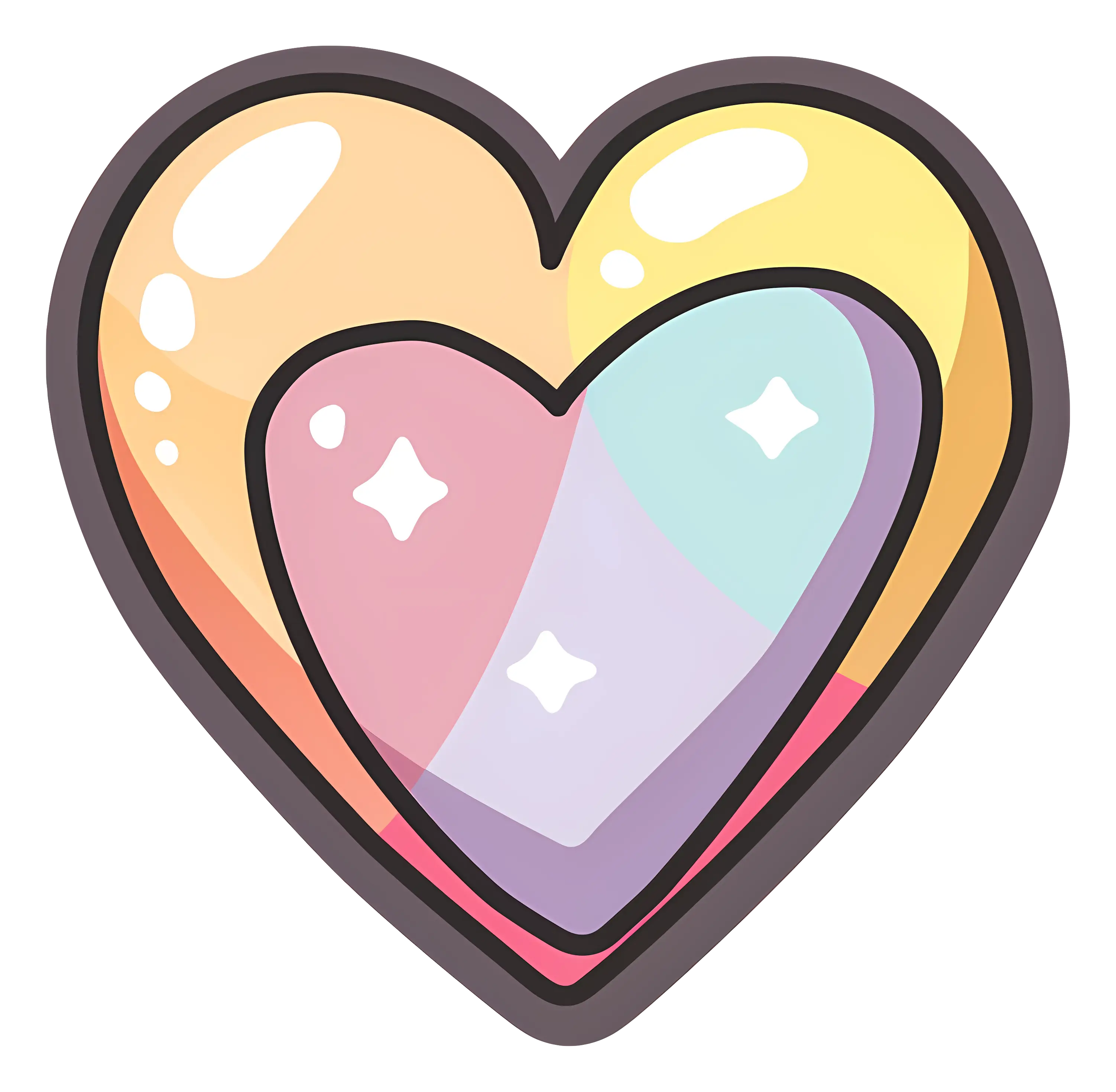 Colorful Heart Symbol