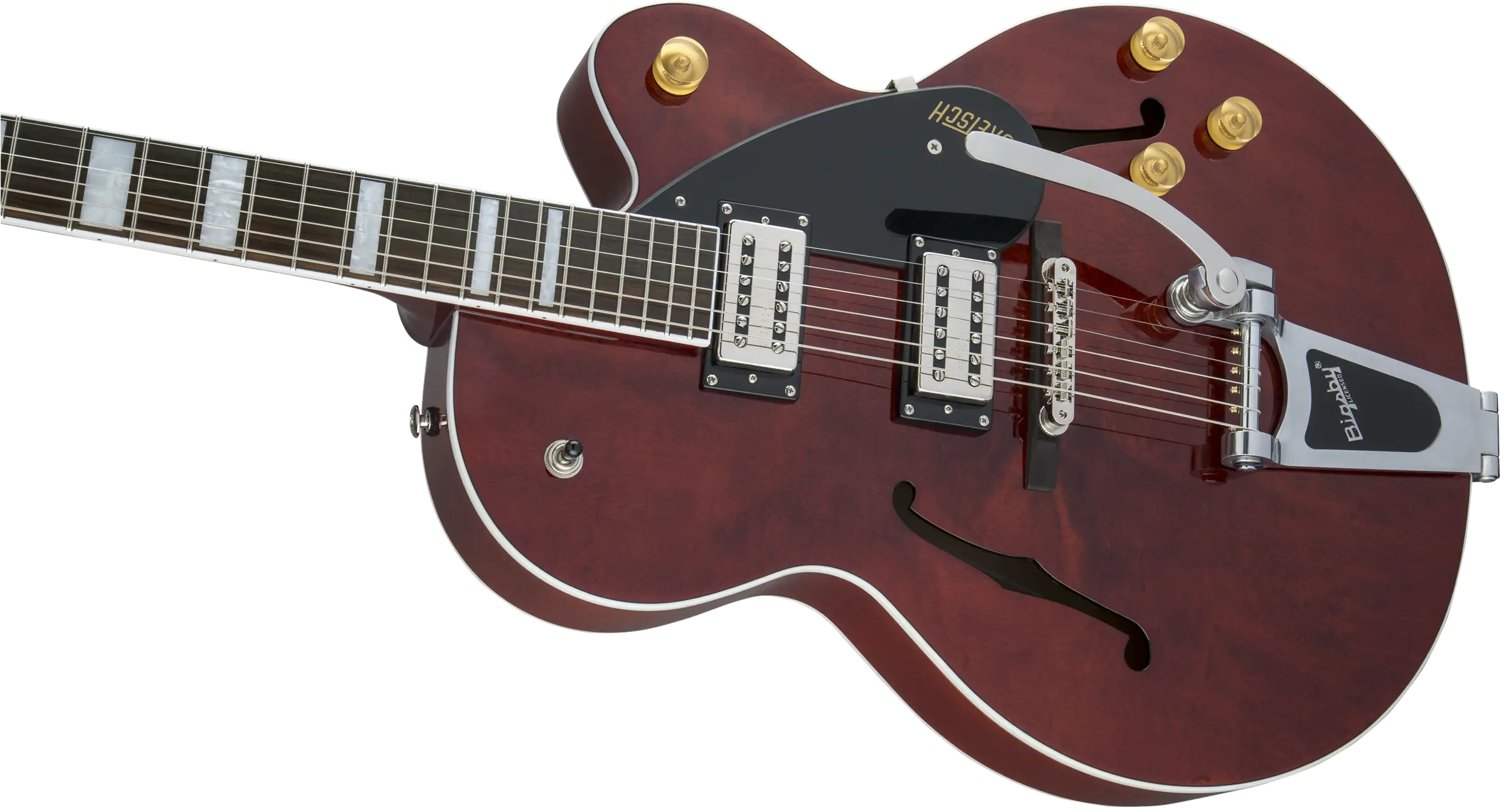 Brown Electric Guitar