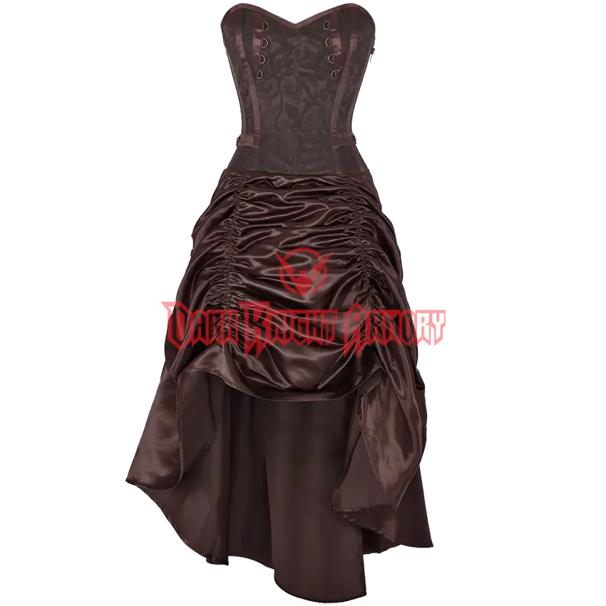 Elegant Brown Dress