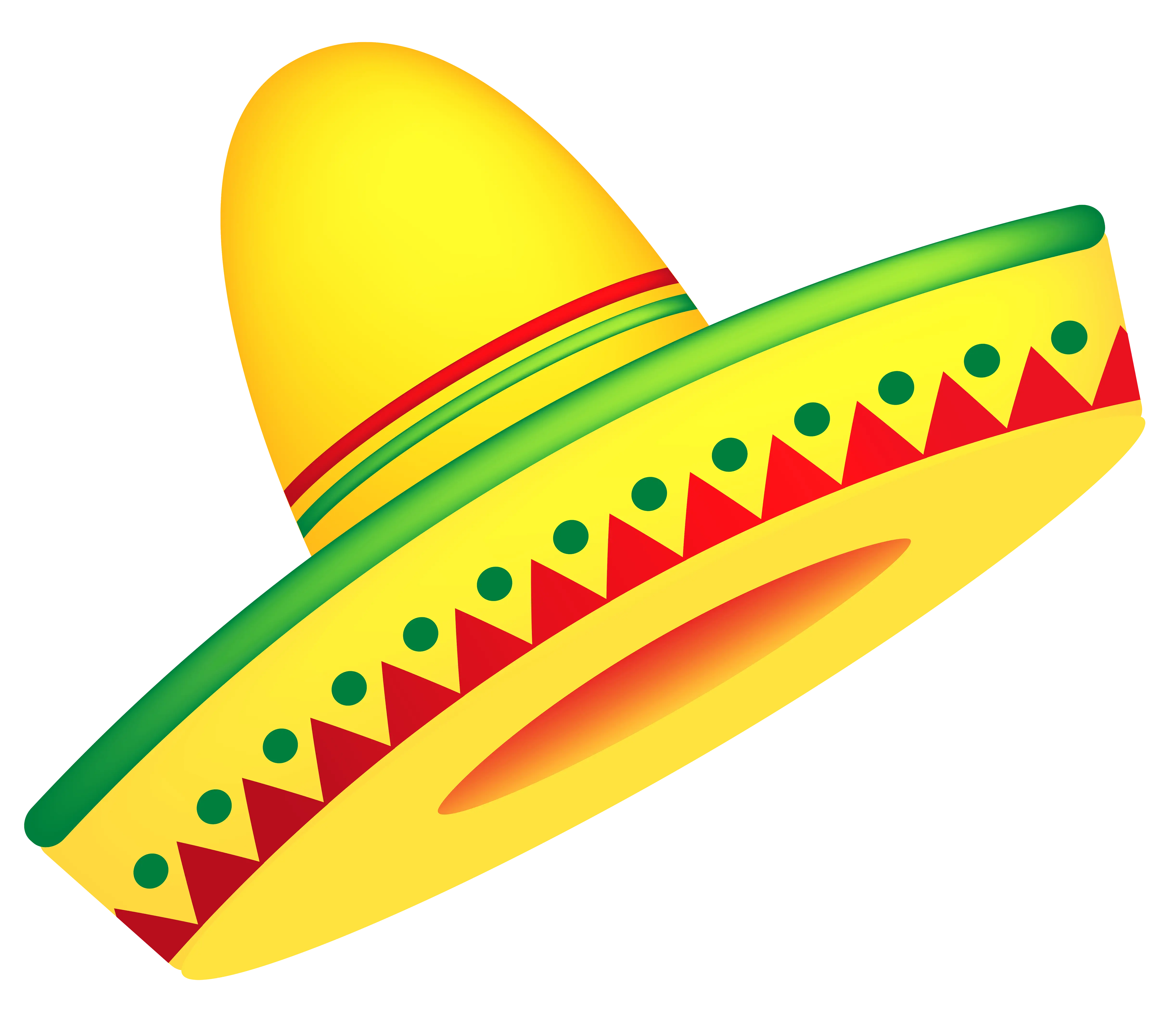 Colorful Mexican Sombrero Hat