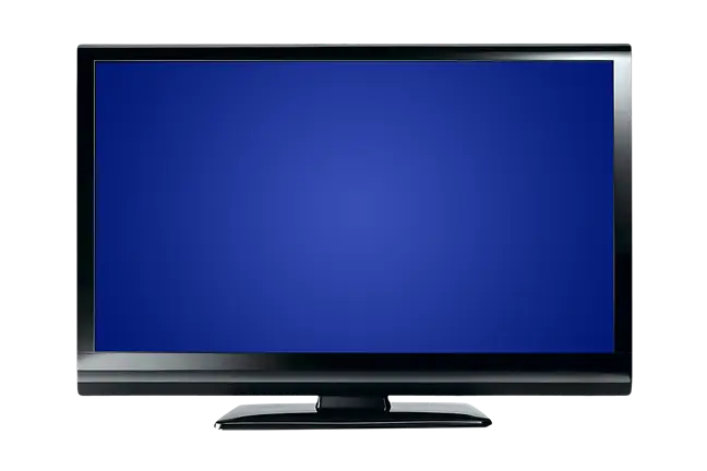 Black Flat Screen Television