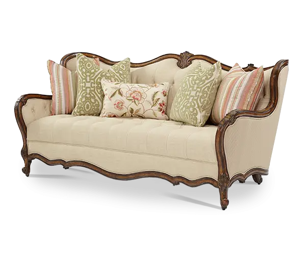 Elegant Sofa with Cushions