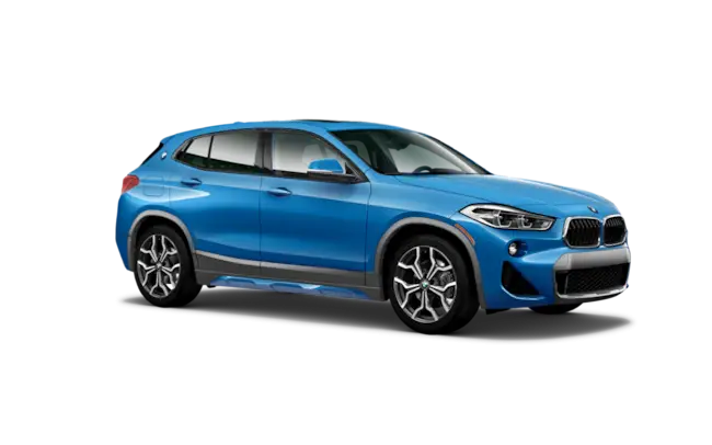 Blue SUV with Stylish Design