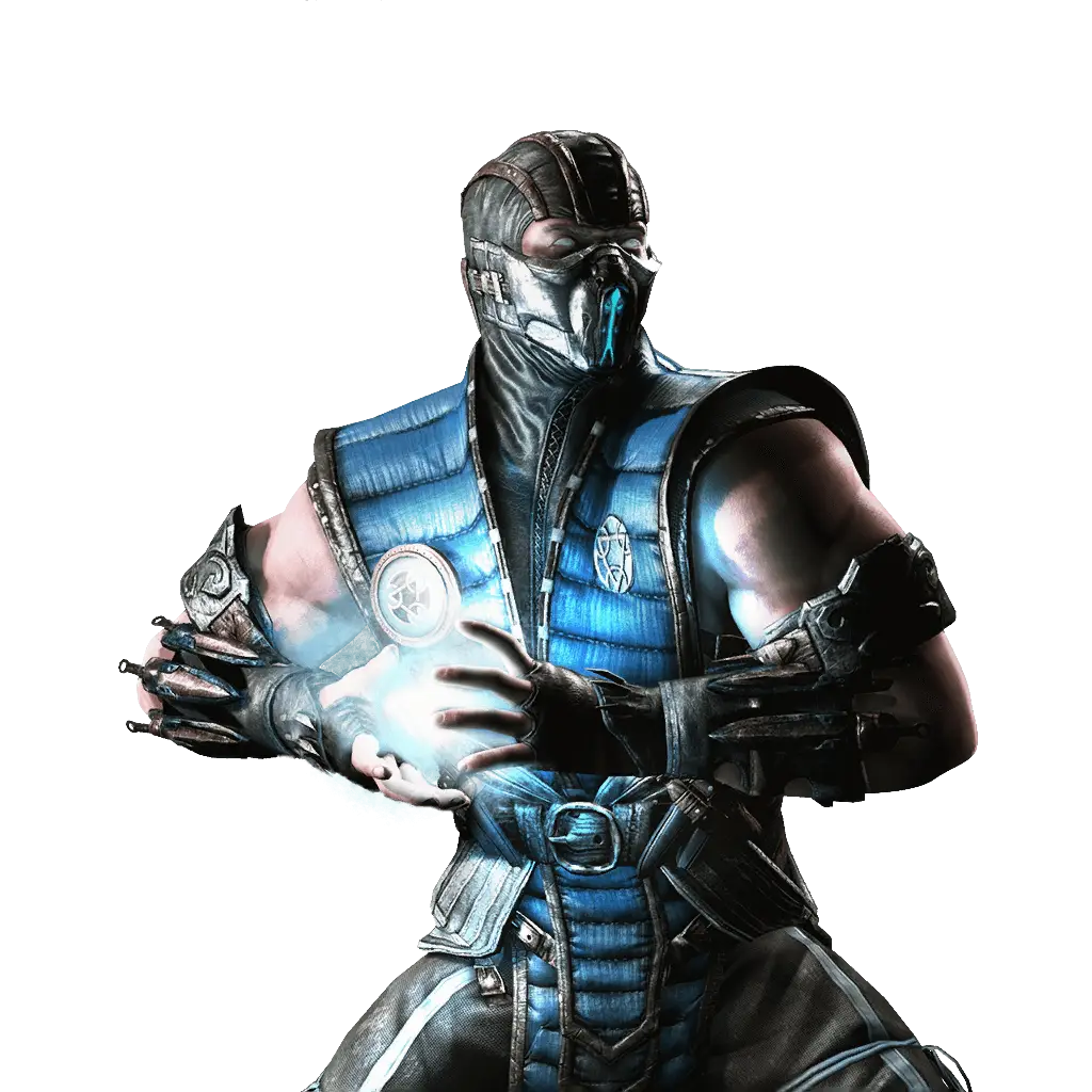 Armored Combat Fighter with Glowing Energy