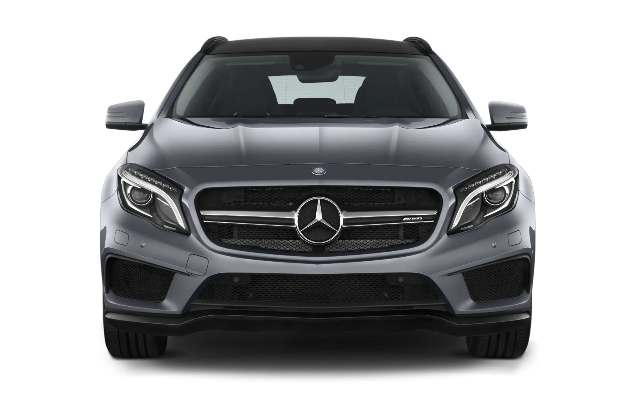 Front View of Mercedes-Benz Car