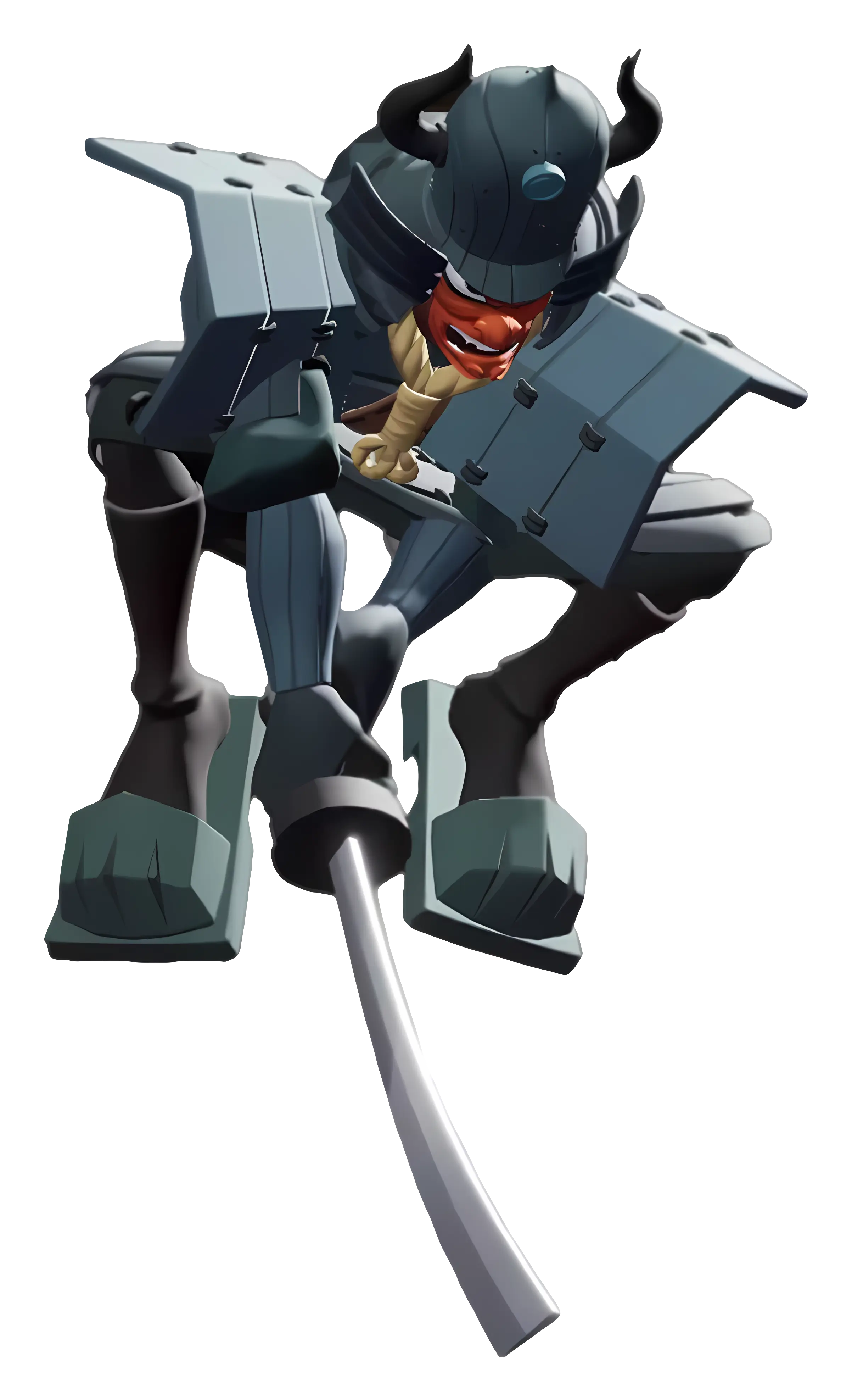 Samurai Robot in Action