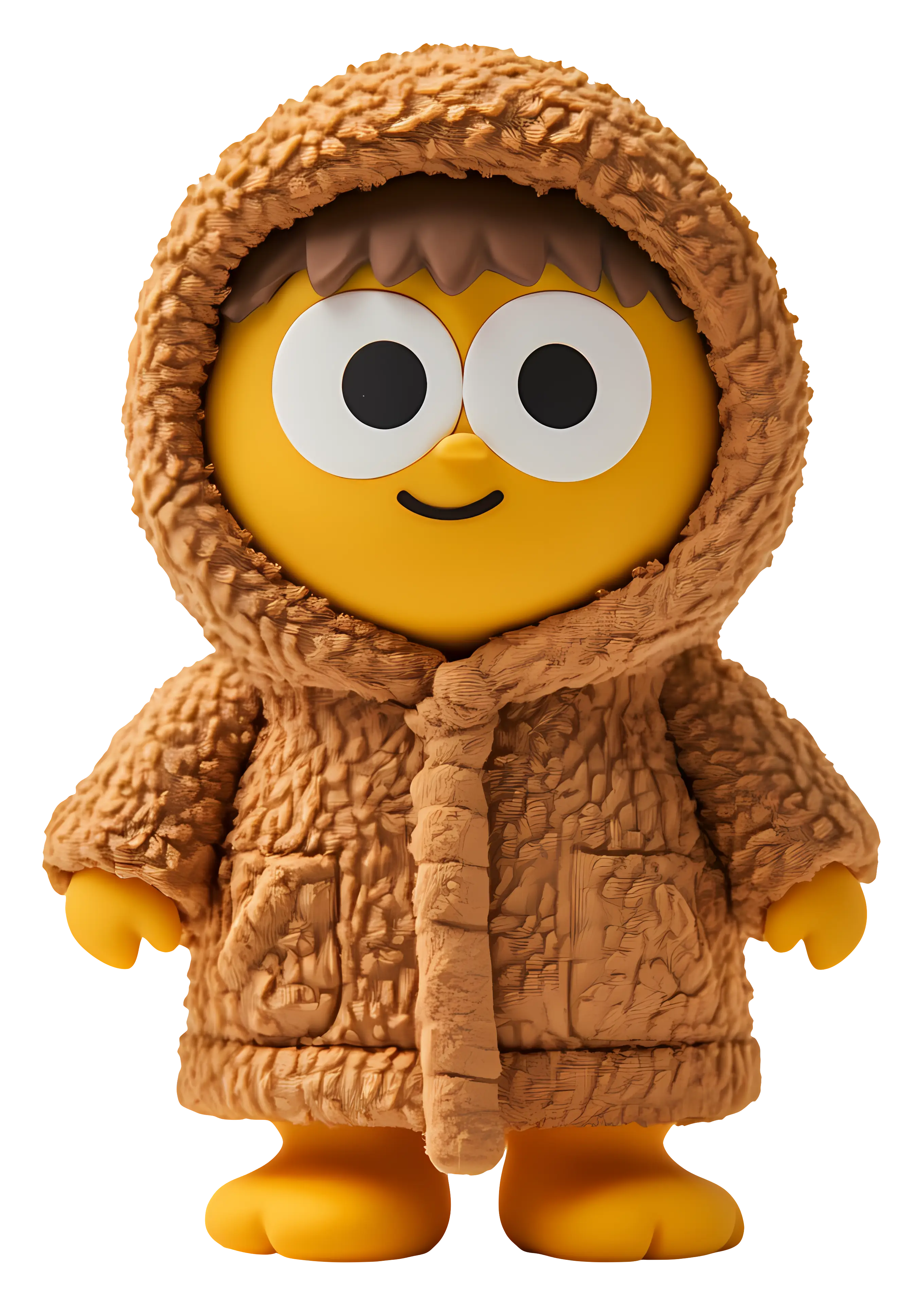 Cute Yellow Toy in Coat