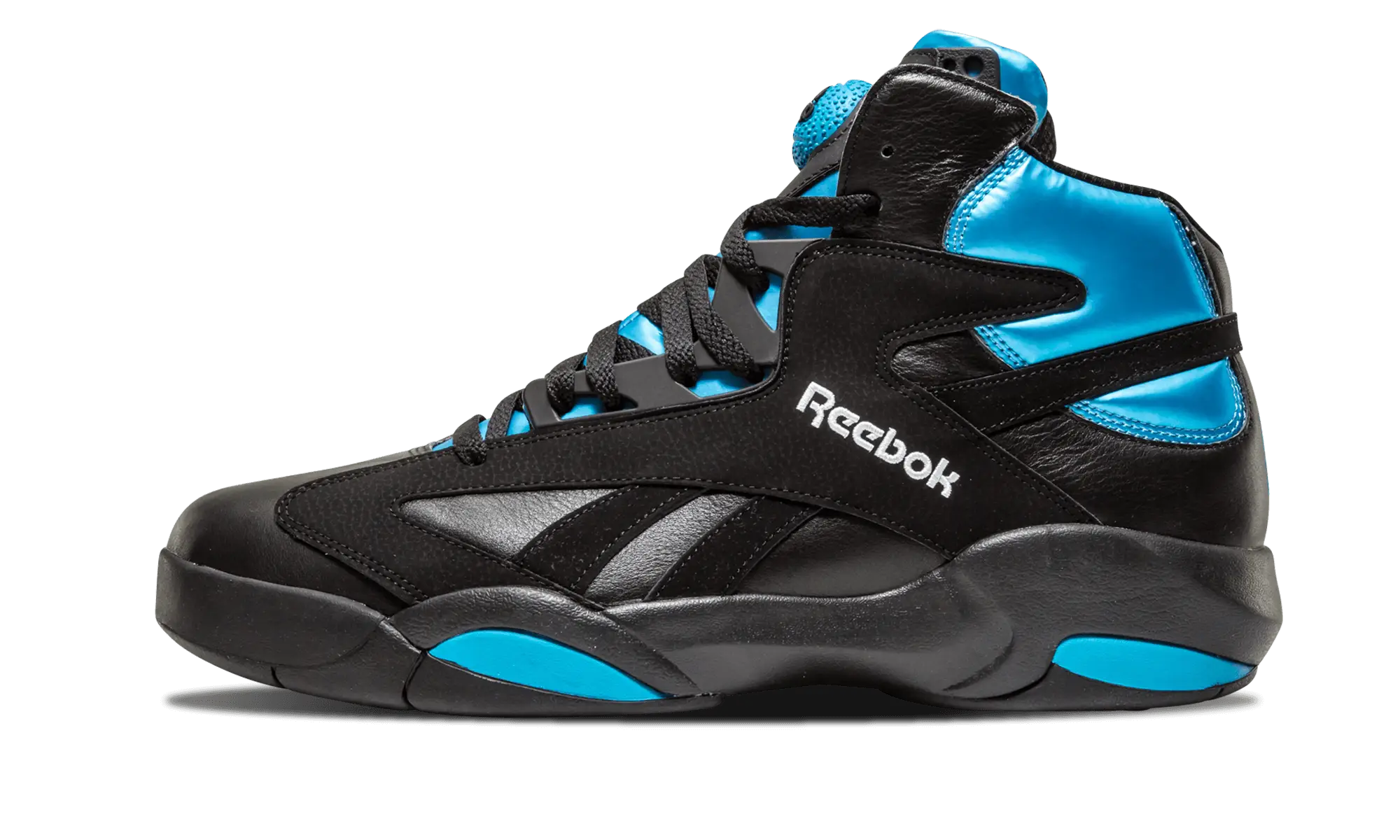 Black and Blue Reebok Sneaker Design
