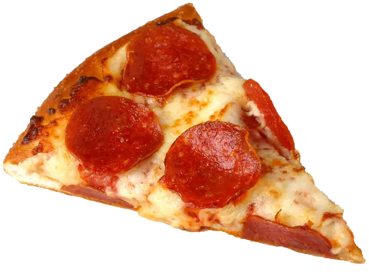 Delicious Pepperoni Pizza Slice