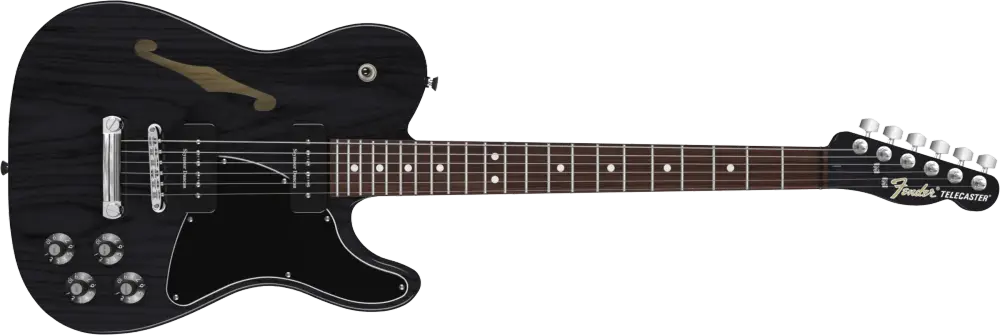Black Electric Guitar for Rock and Music Enthusiasts