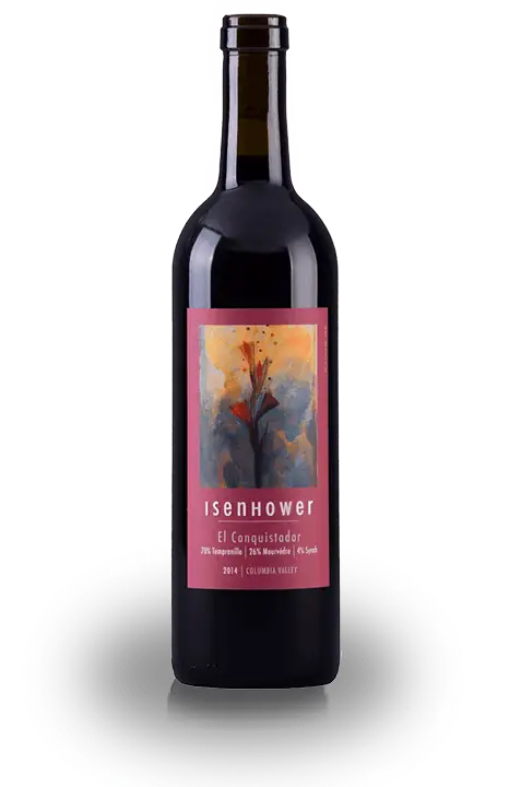 Elegant Wine Bottle with Label