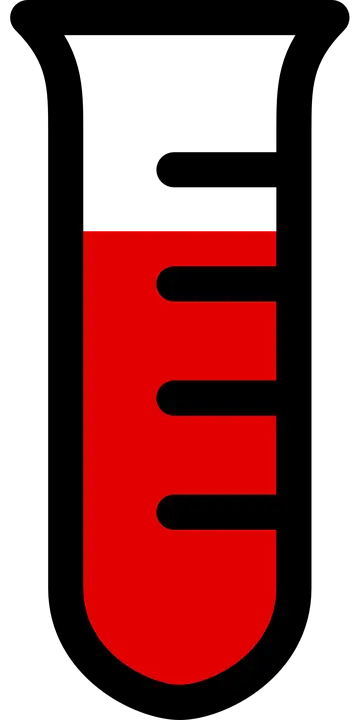 Red Liquid in Laboratory Test Tube
