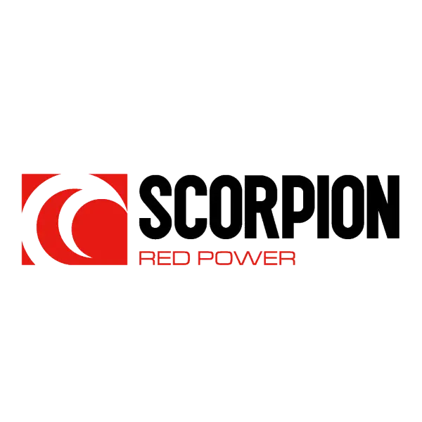 Scorpion Red Power Logo