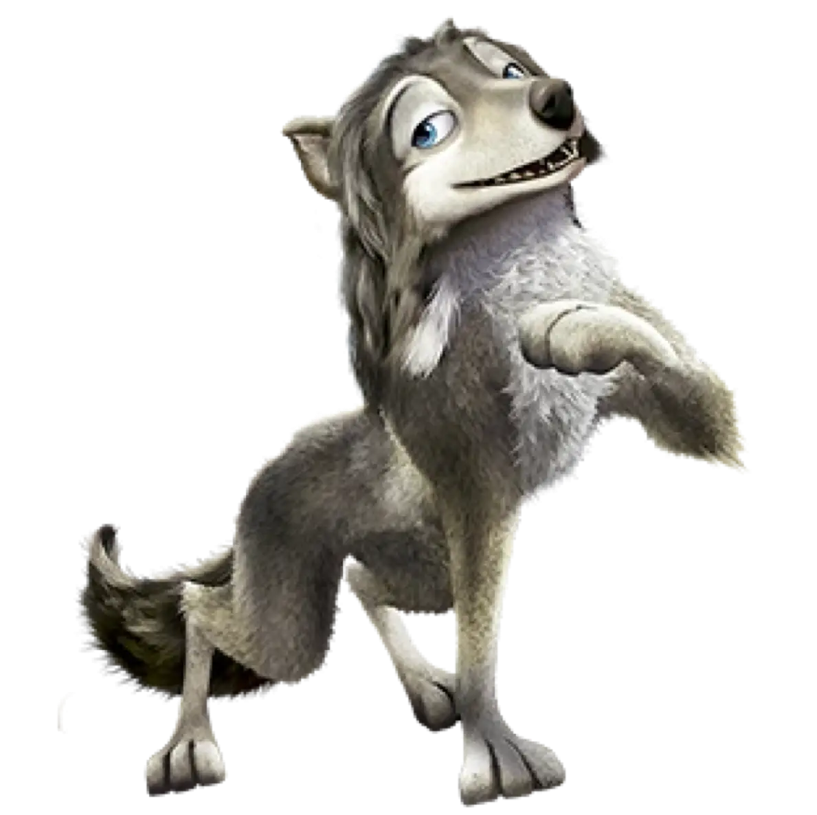 Animated Gray Wolf