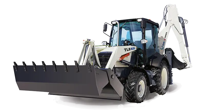 Backhoe Loader Construction Vehicle