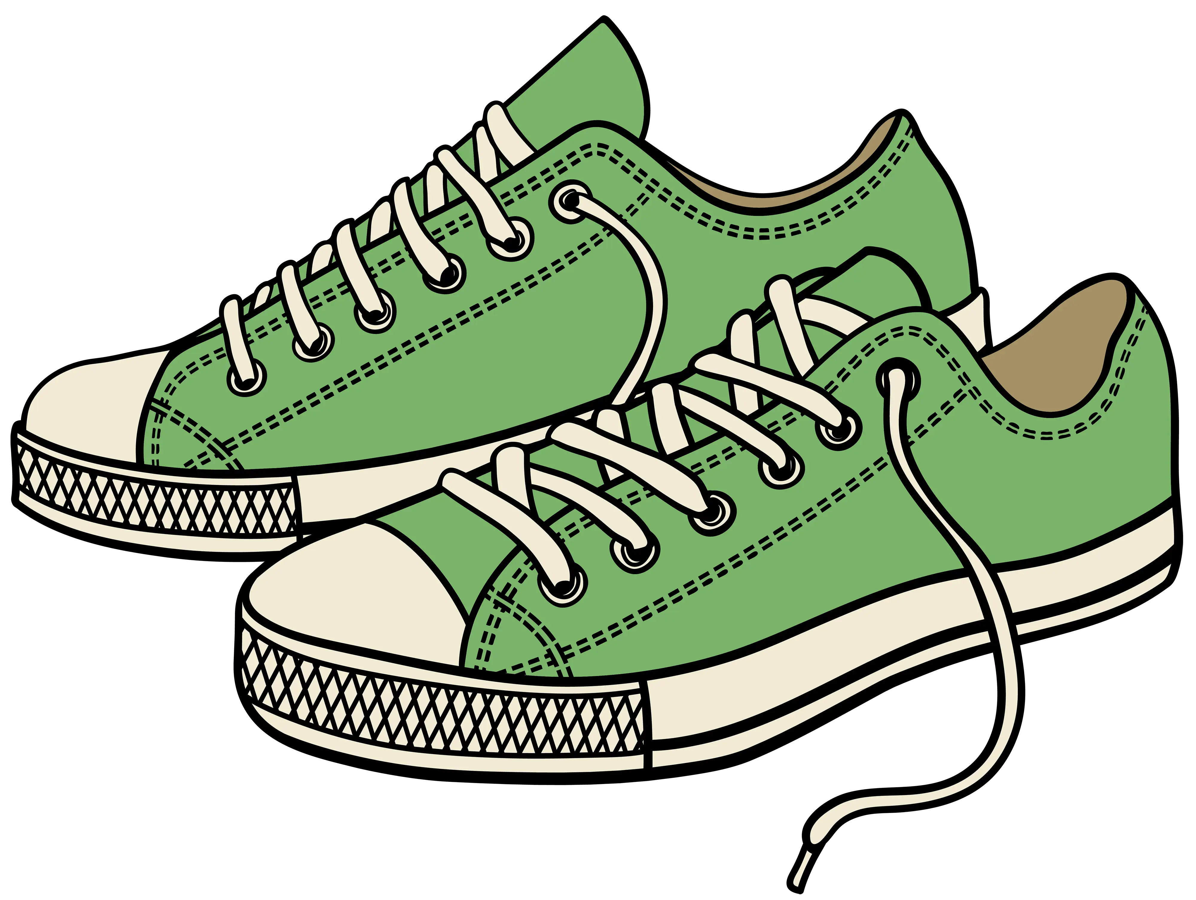 Green Sneakers for Casual Wear