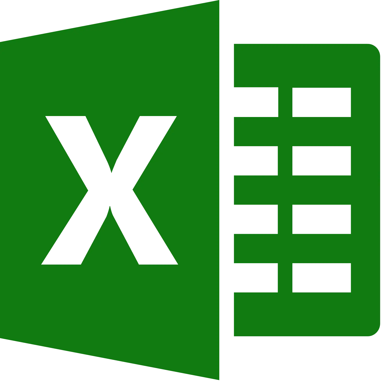 Microsoft Excel Logo Illustration