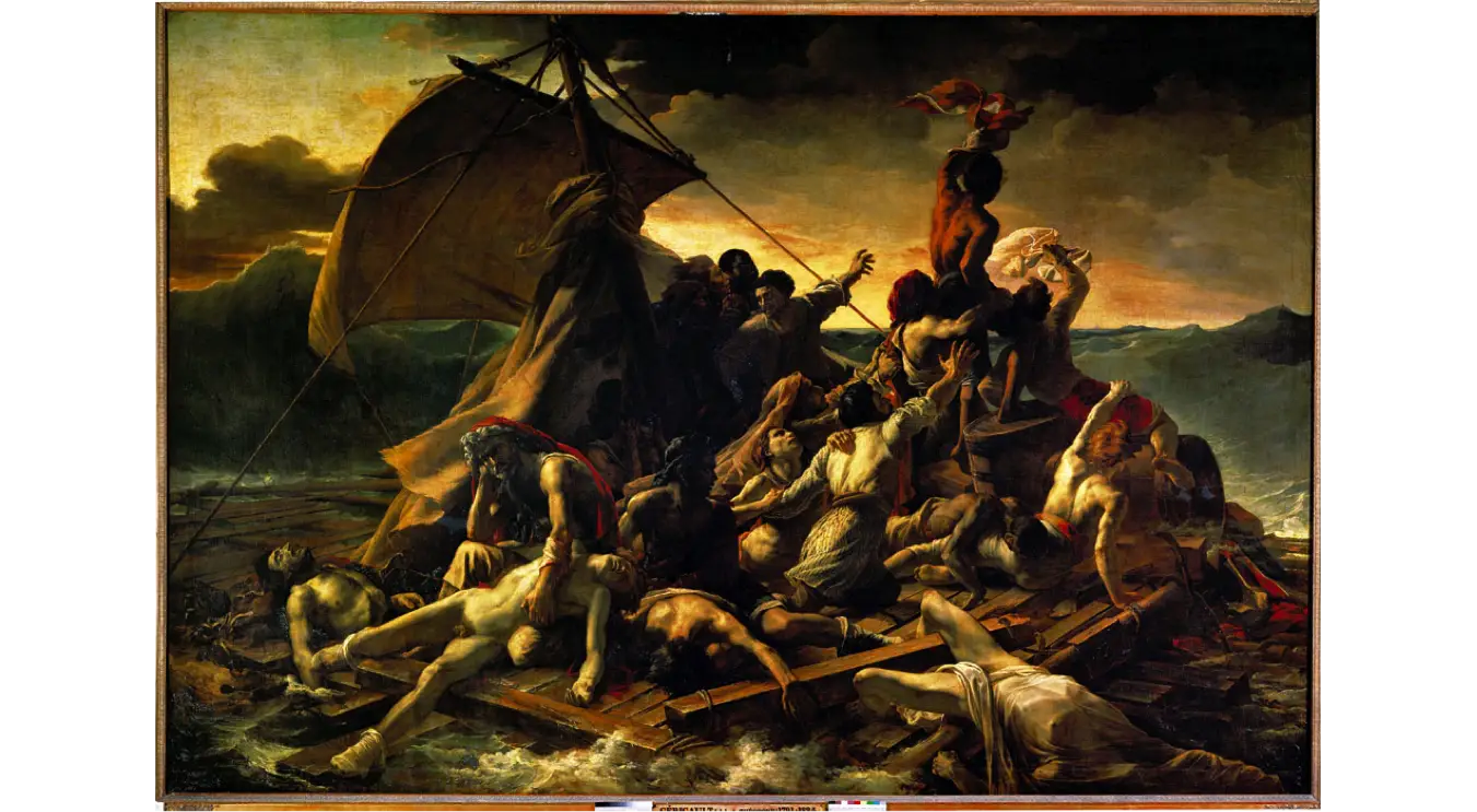 Raft of the Medusa Painting