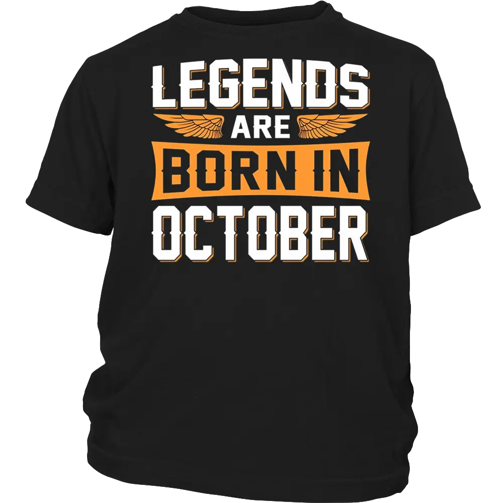 Motivational October Text T-Shirt Design