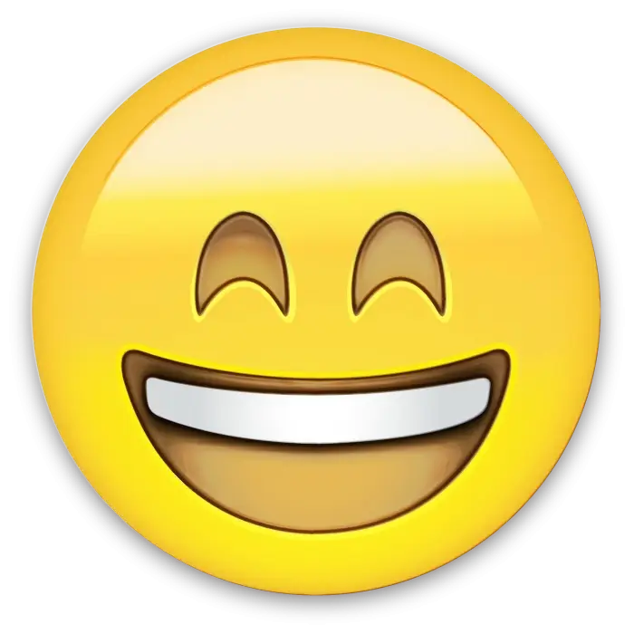 Laughing Emoji Face Icon for Communication