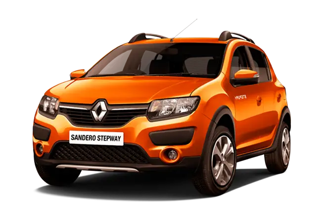 Orange Renault Sandero Stepway Car