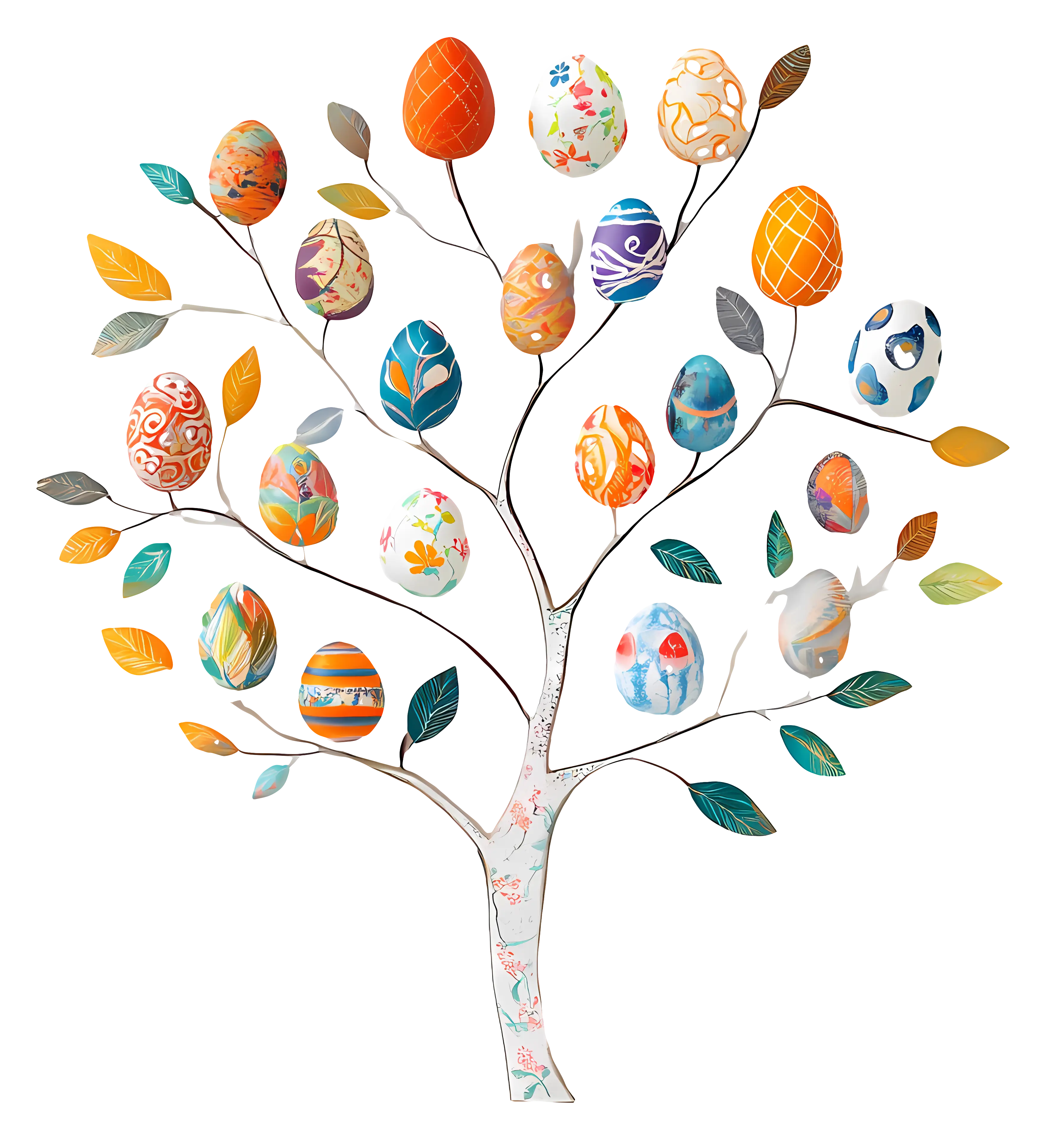 Easter Egg Tree