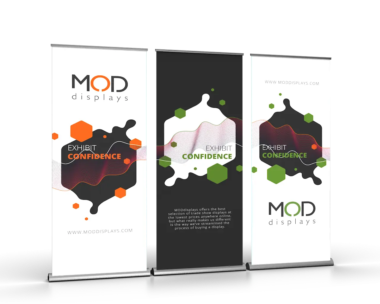 Exhibit Confidence Display Banners