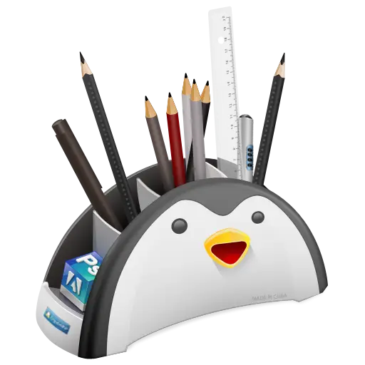 Cute Penguin Pen Holder