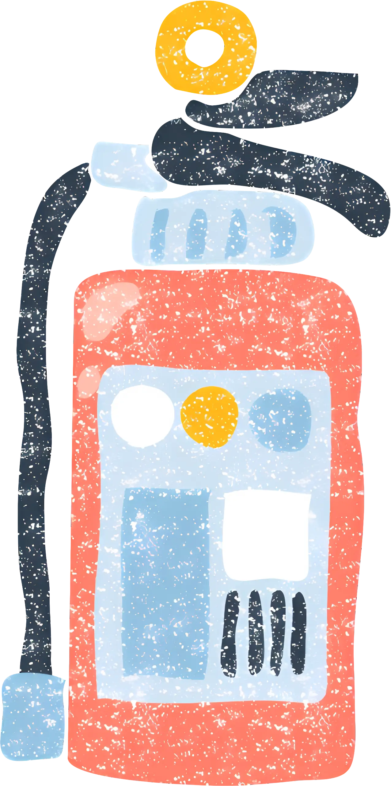 Red Spray Bottle for Cleaning