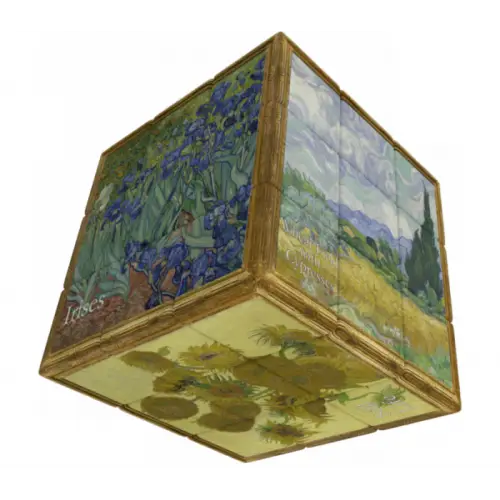 3D Cube with Van Gogh Paintings