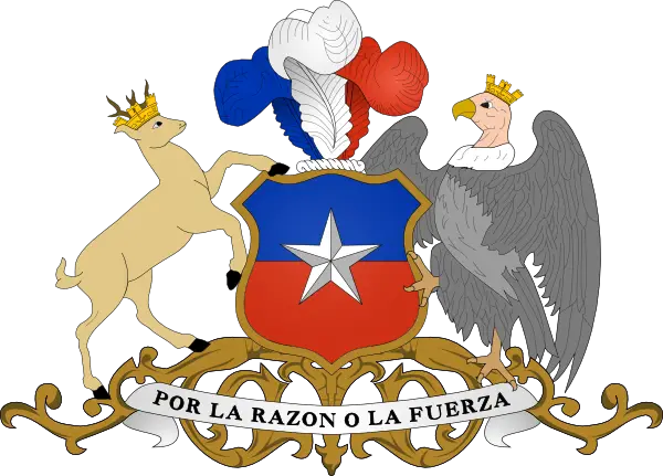 Chilean Coat of Arms Emblem
