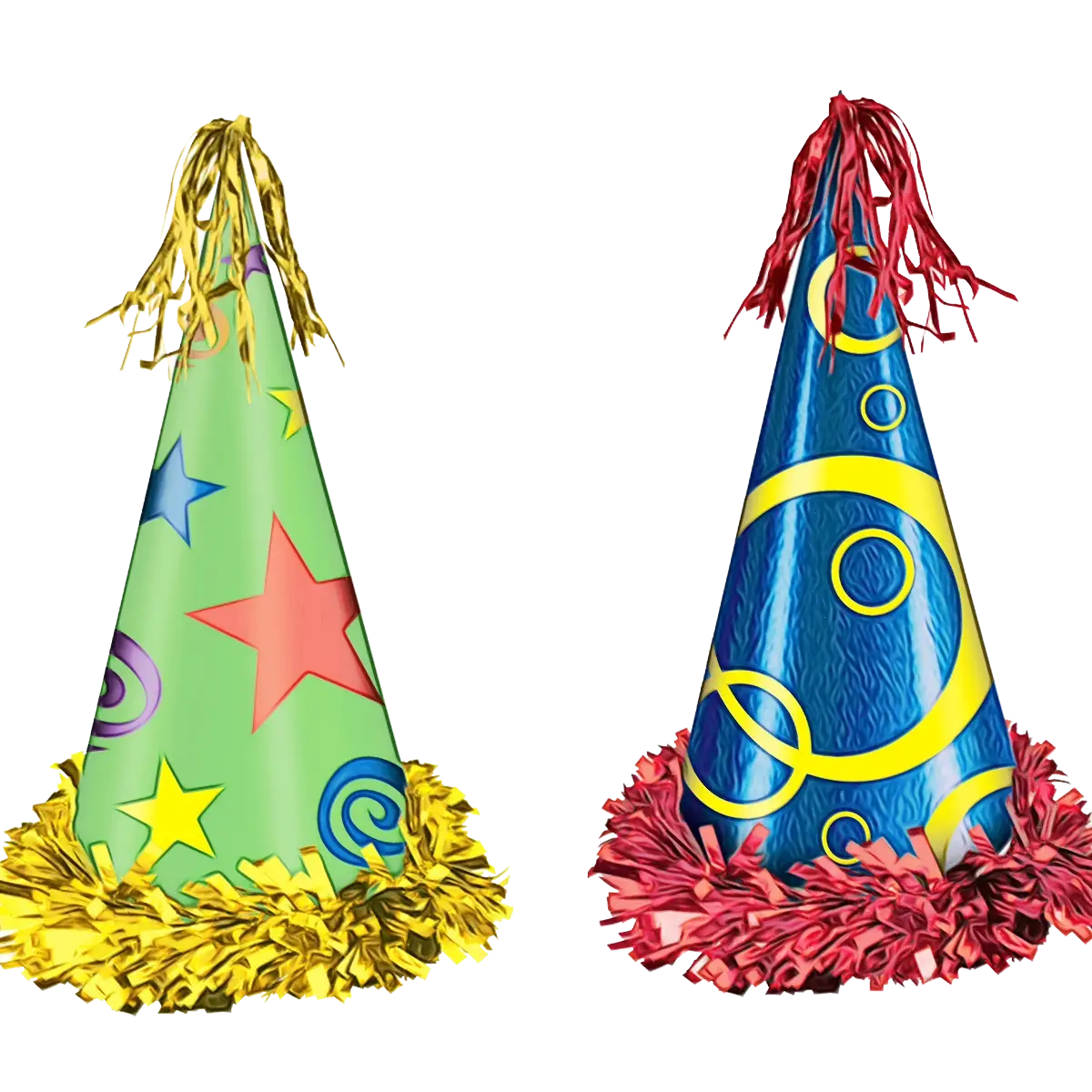 Colorful Party Hats for Celebrations