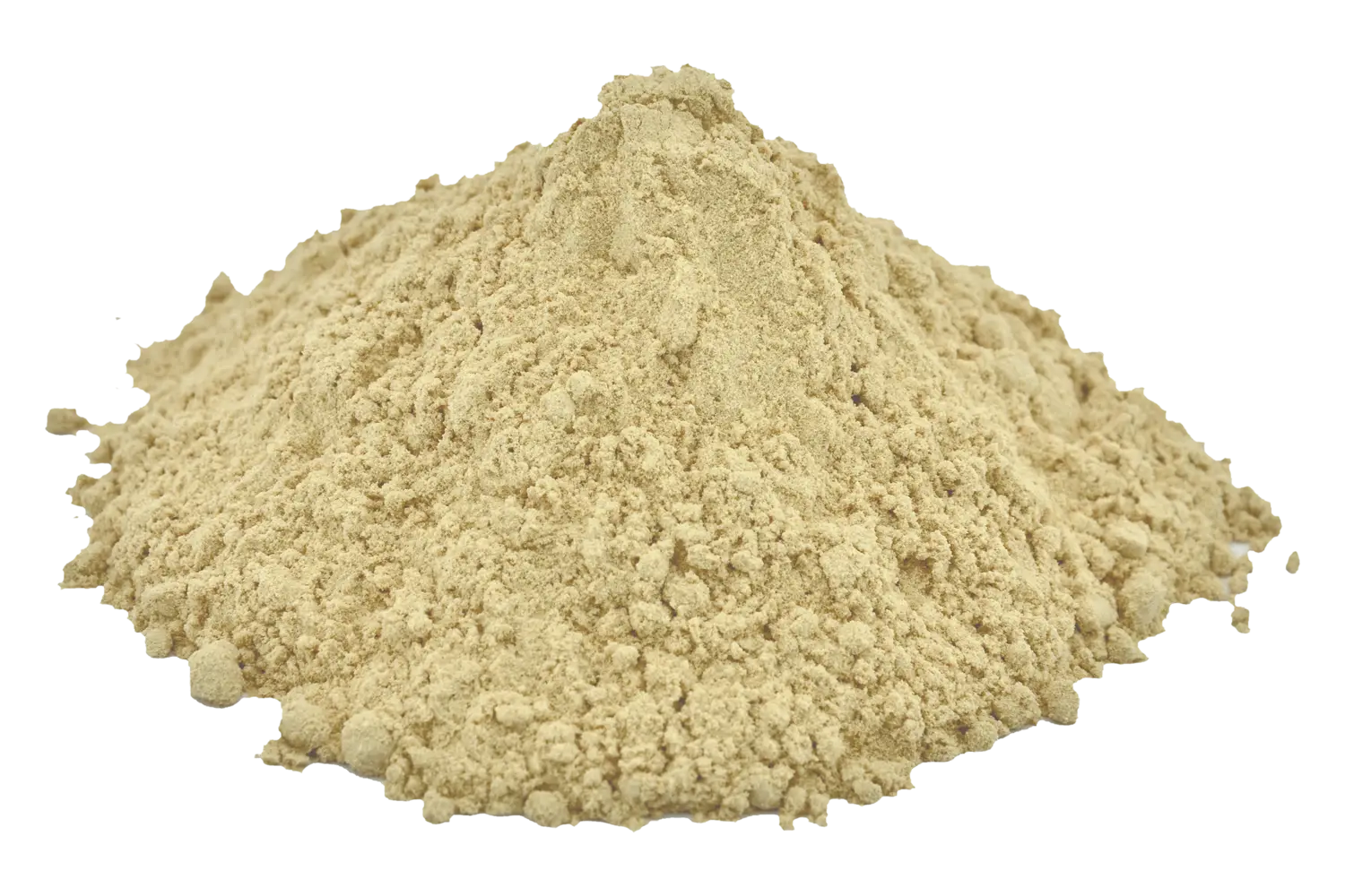 Pile of Fine Beige Powder Substance