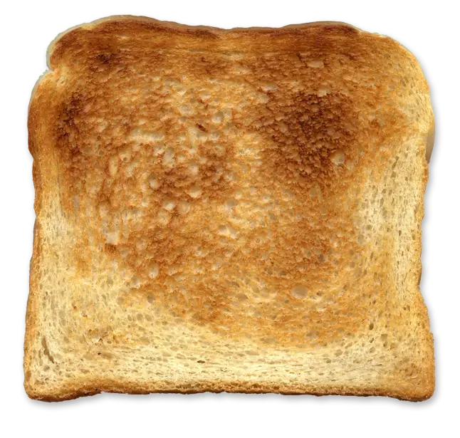 Golden Toasted Slice of Bread for Breakfast