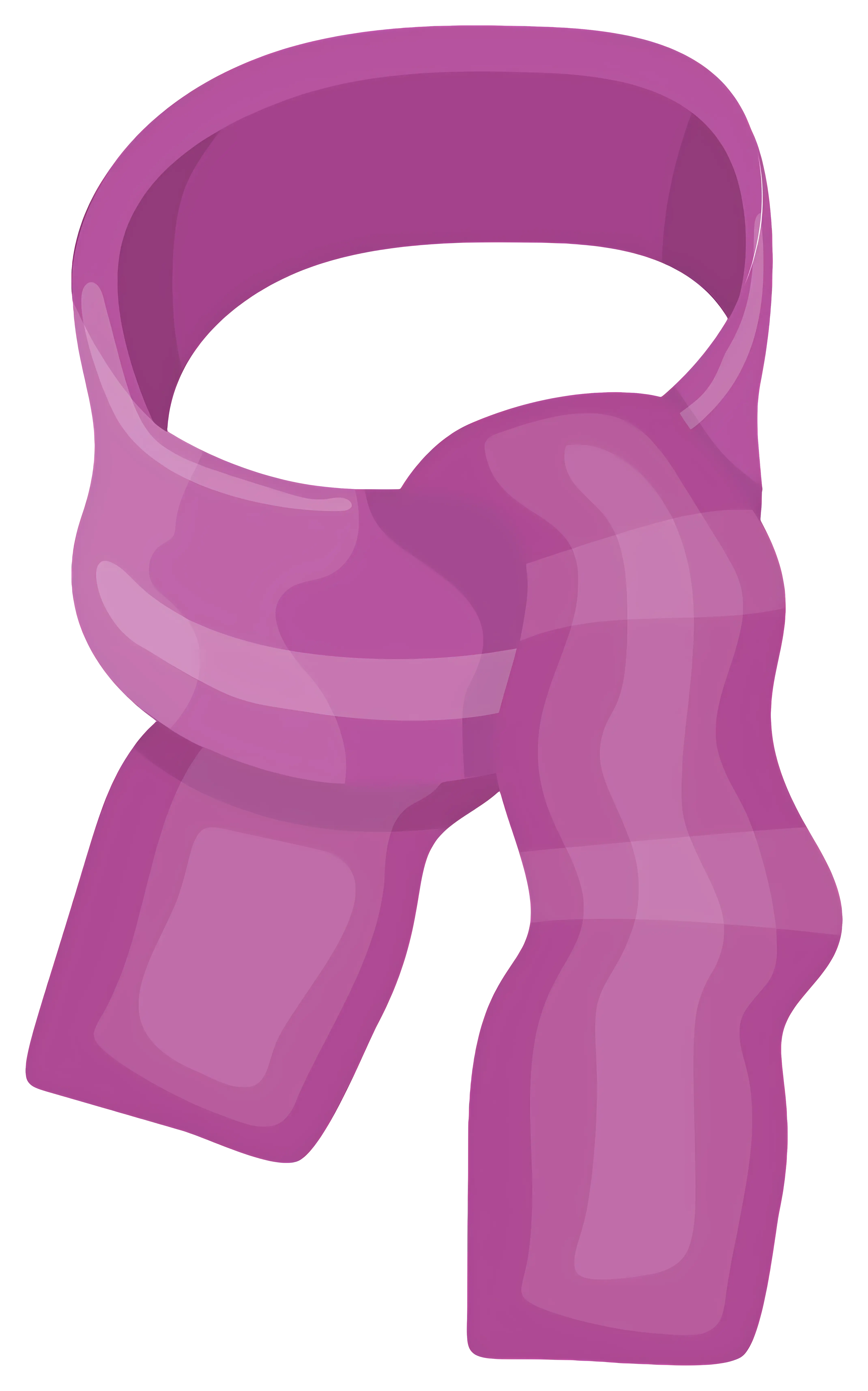 Purple Scarf