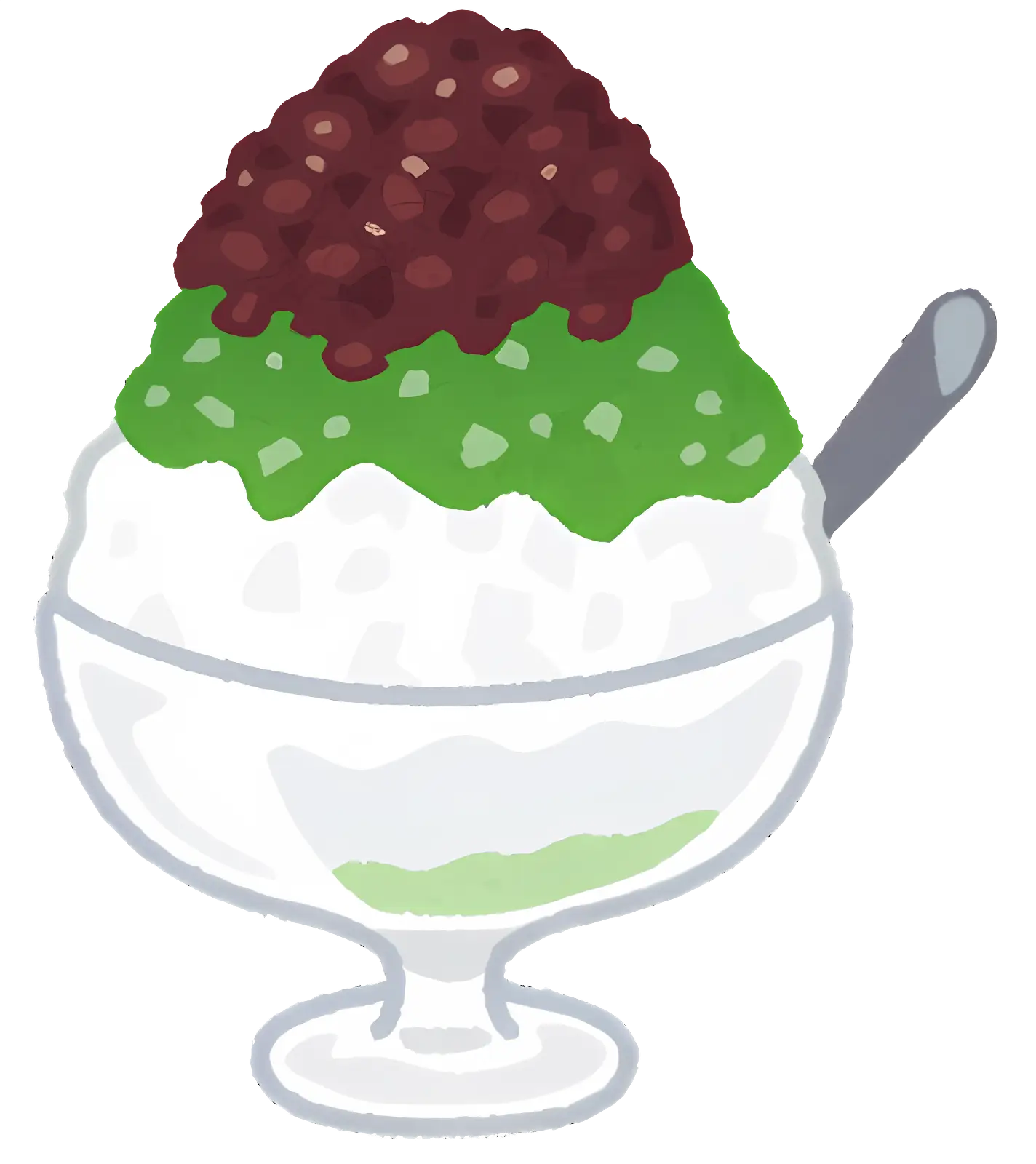 Shaved Ice Dessert with Toppings