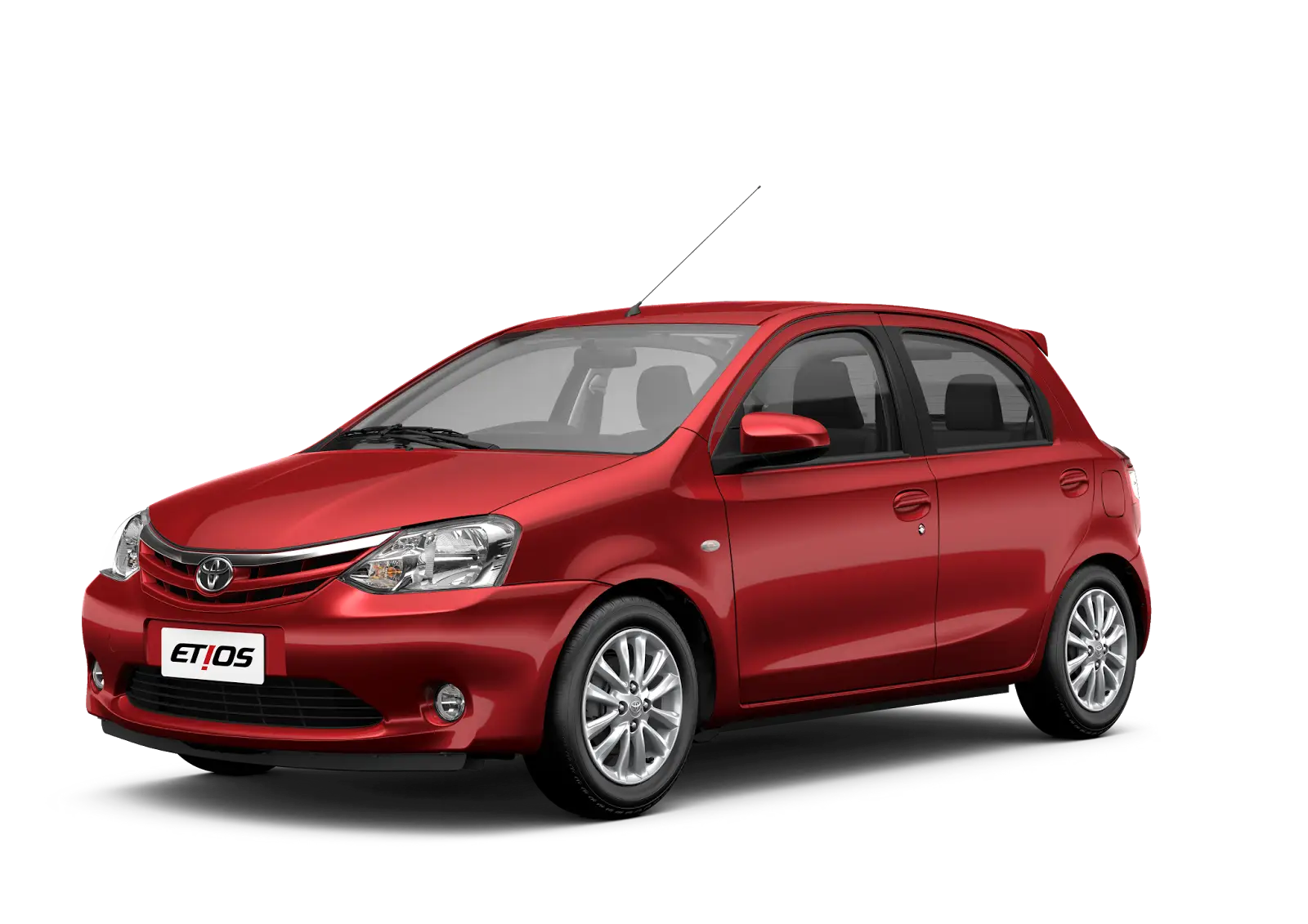 Red Toyota Hatchback Car