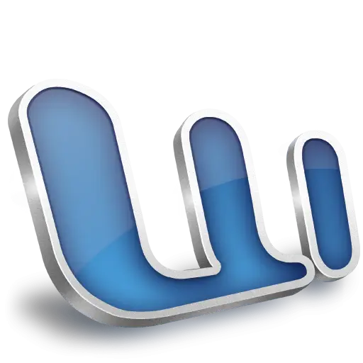 Blue W Logo Icon