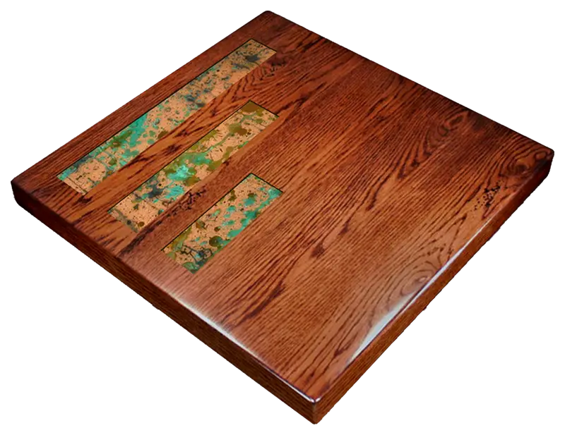 Decorative Wooden Box with Inlay