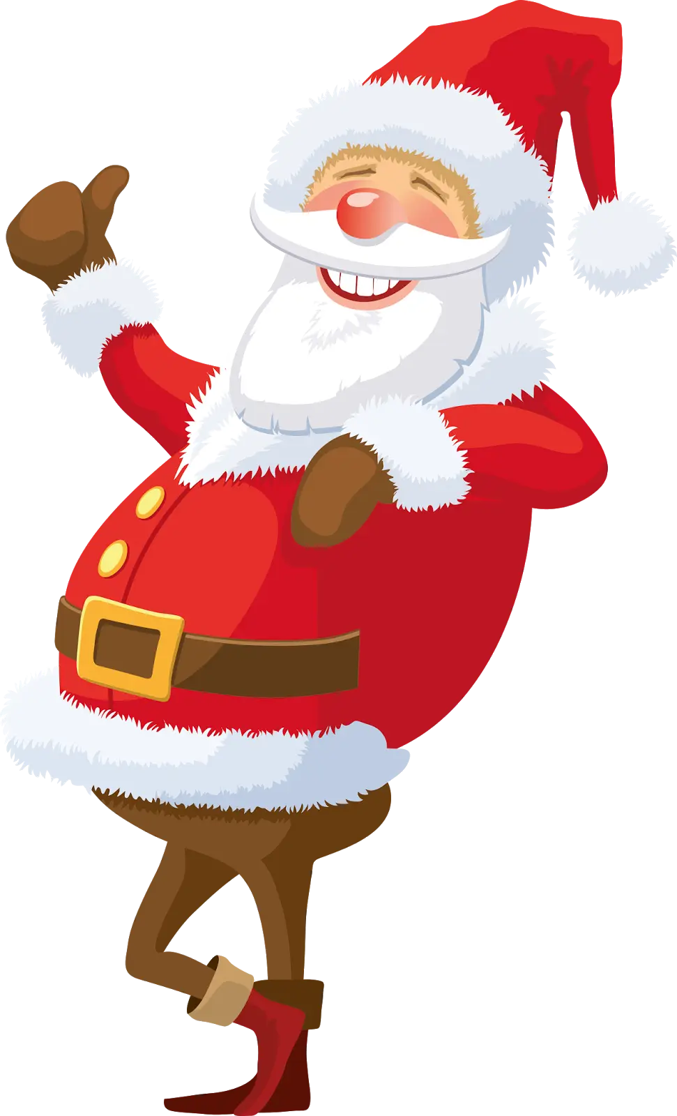 Santa Claus Cartoon Illustration