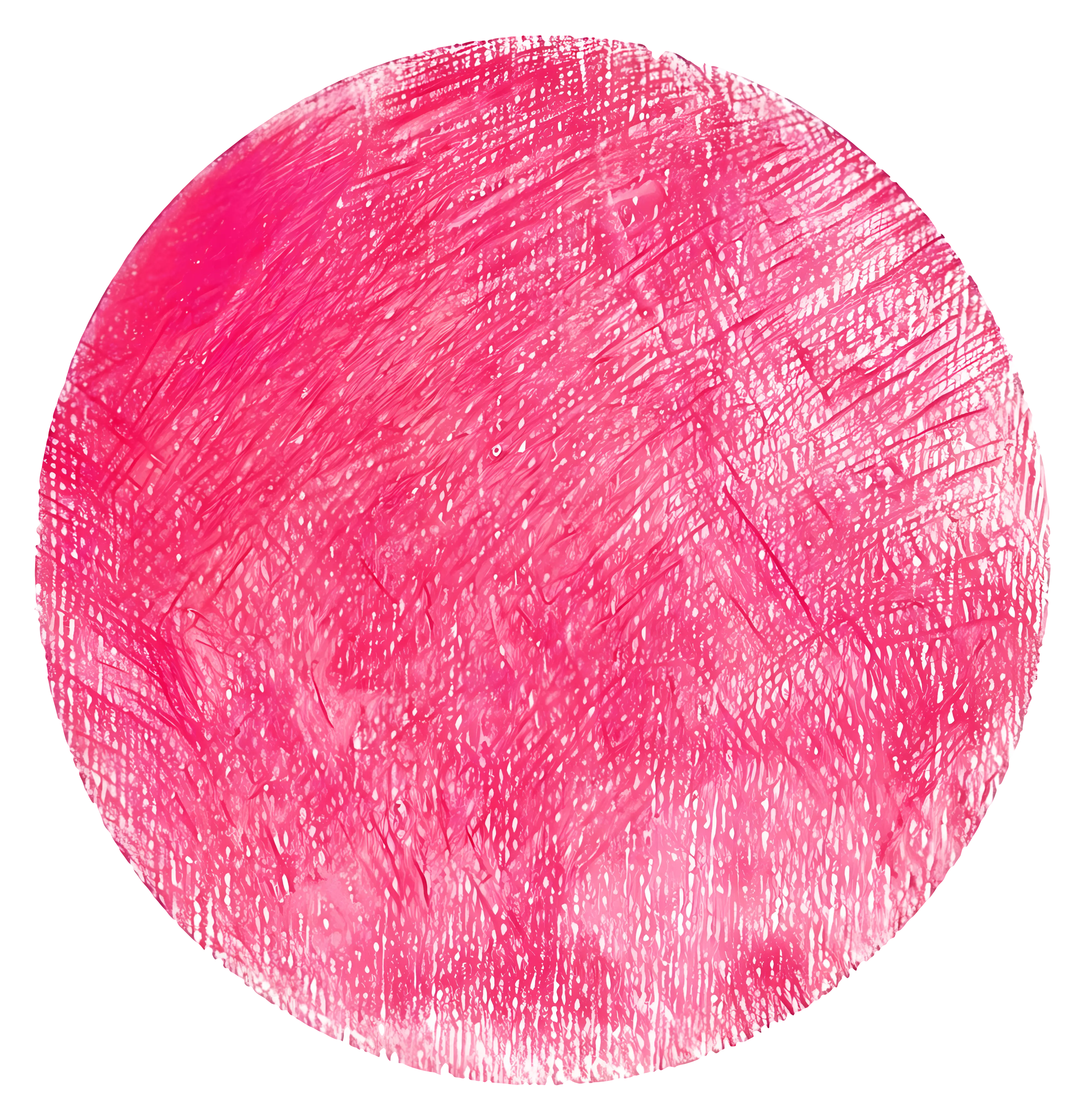 Vibrant Pink Circle