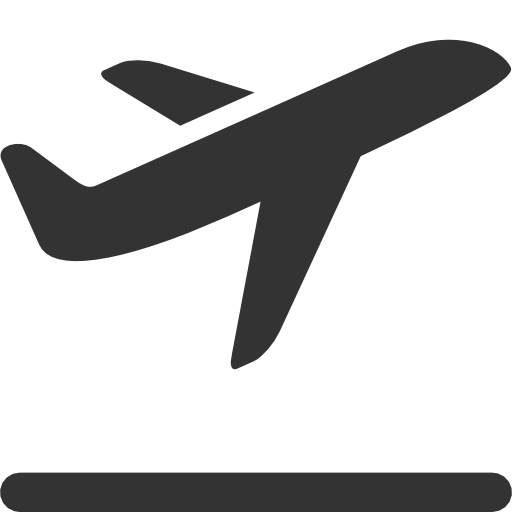 Airplane Departure Icon