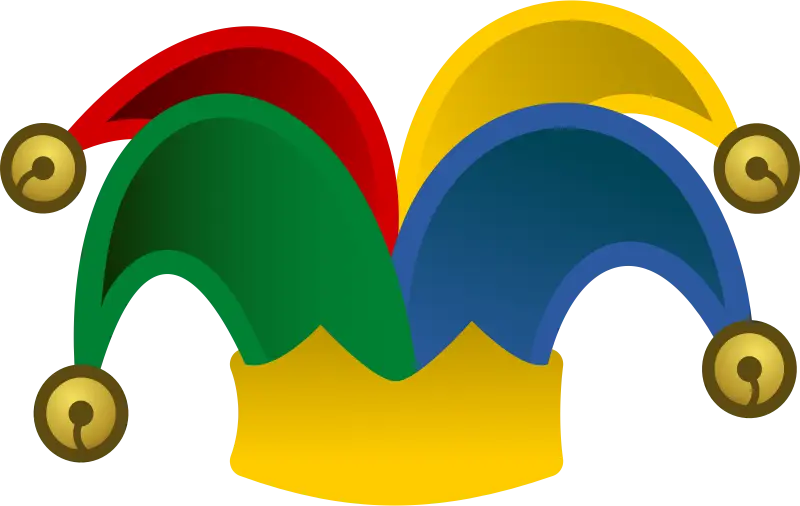 Colorful Jester Hat with Bells