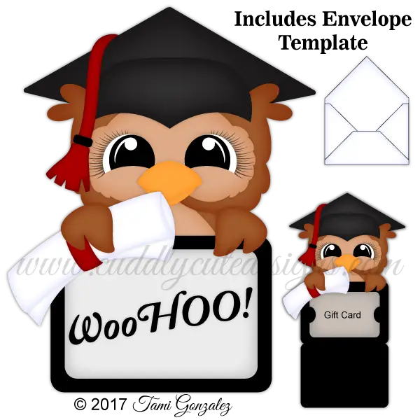 Graduation Owl with Gift Card