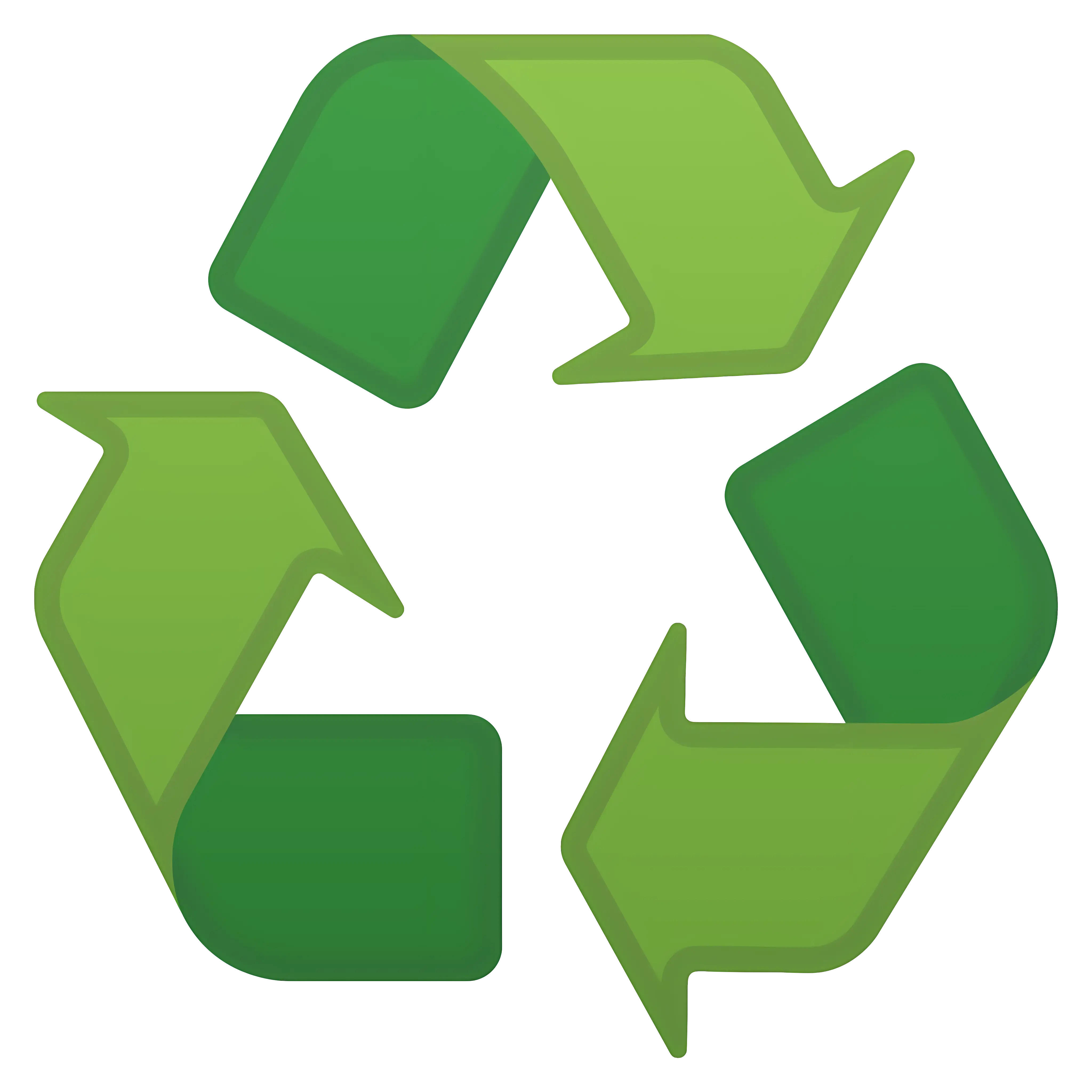 Green Recycling Symbol