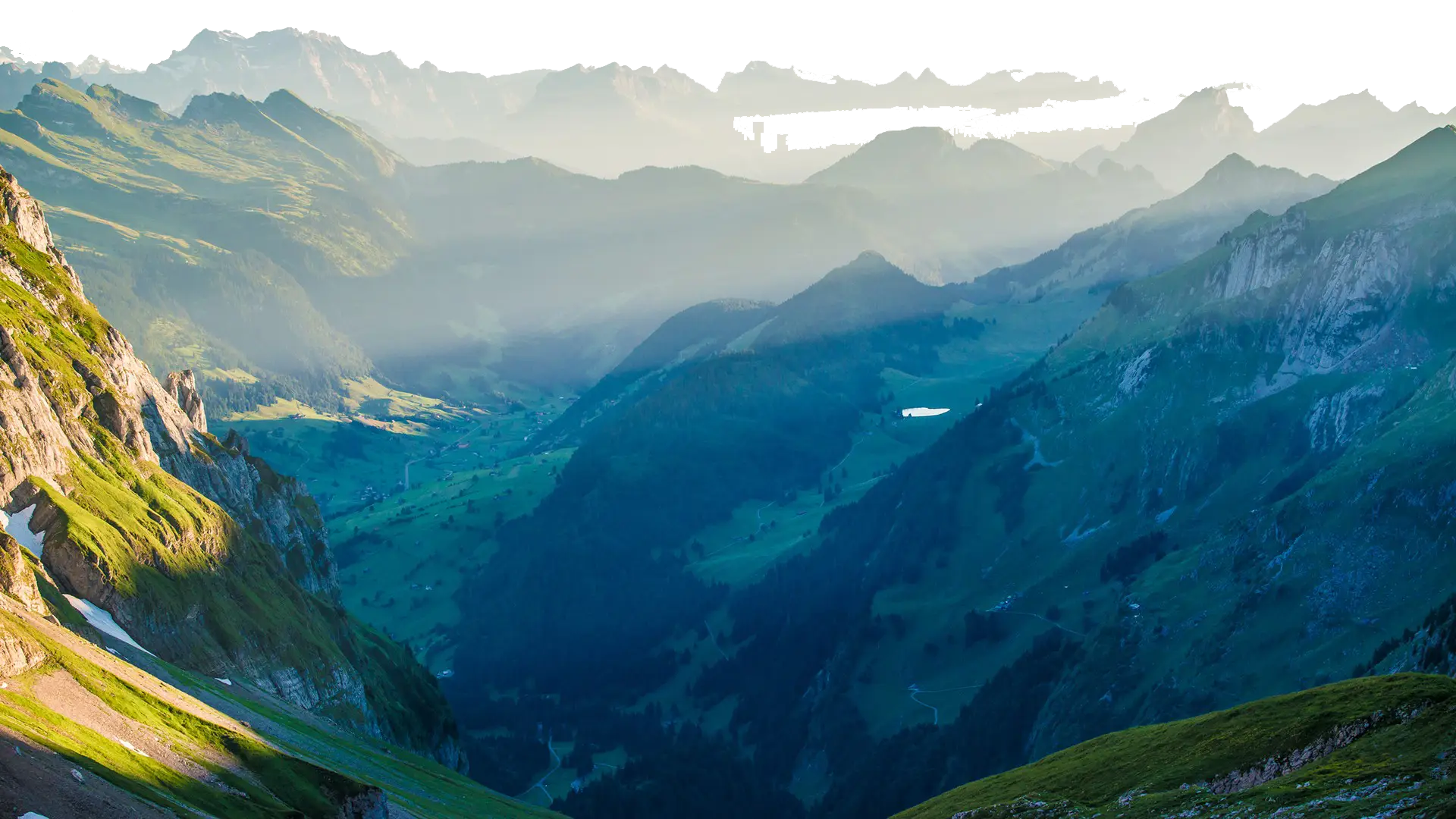 Beautiful Mountain Valley