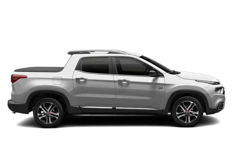 Silver Pickup Truck Side View