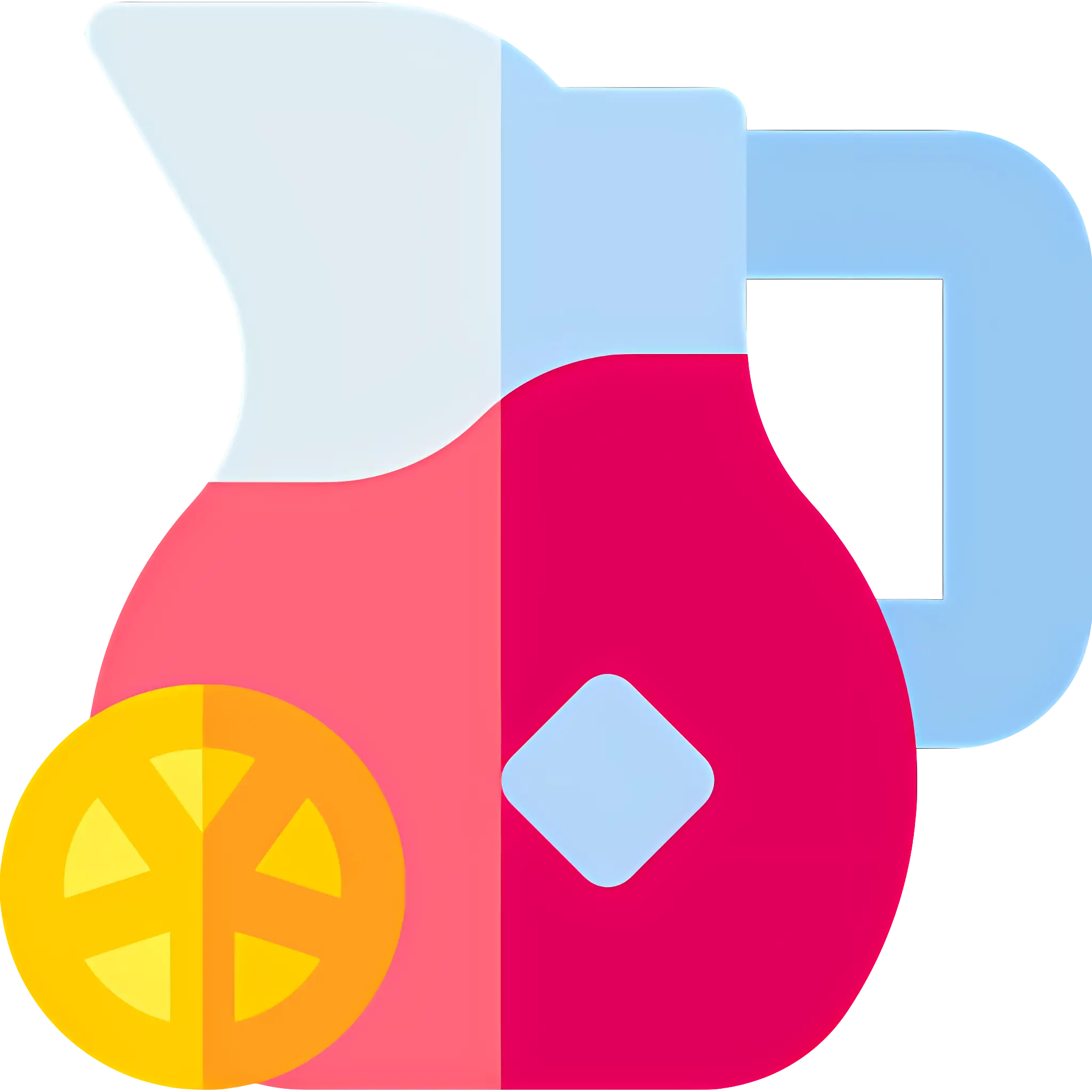 Pitcher of Juice with Lemon